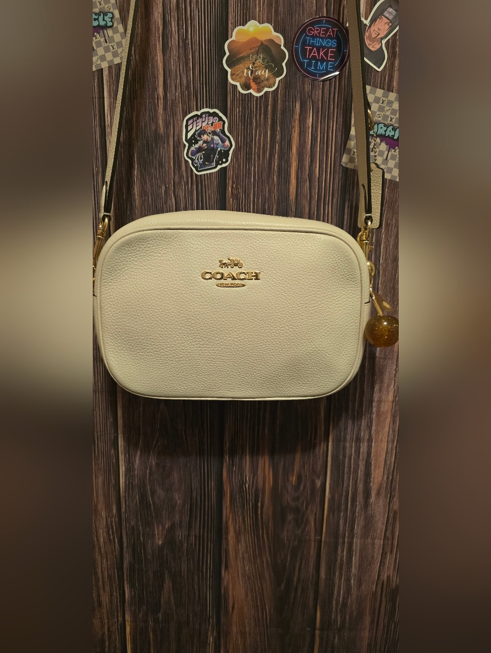Coach Jamie Camera Bag+Gold cherry key - Picture 4 of 11